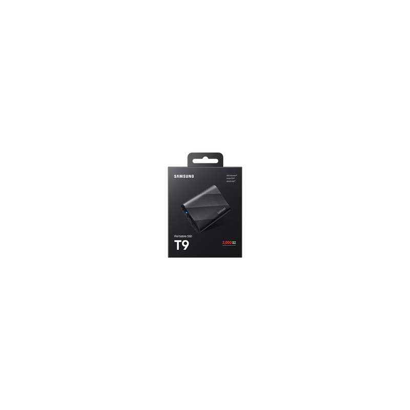 Zunanji SSD disk 4TB Samsung T9, črn, MU-PG4T0B/EU