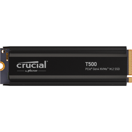 SSD disk 1TB M.2 NVMe Crucial T500 Heatsink