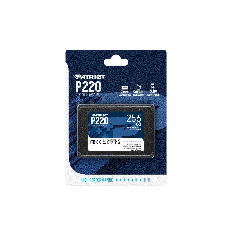 SSD disk 2.5 256GB SATA3 Patriot P220, P220S256G25