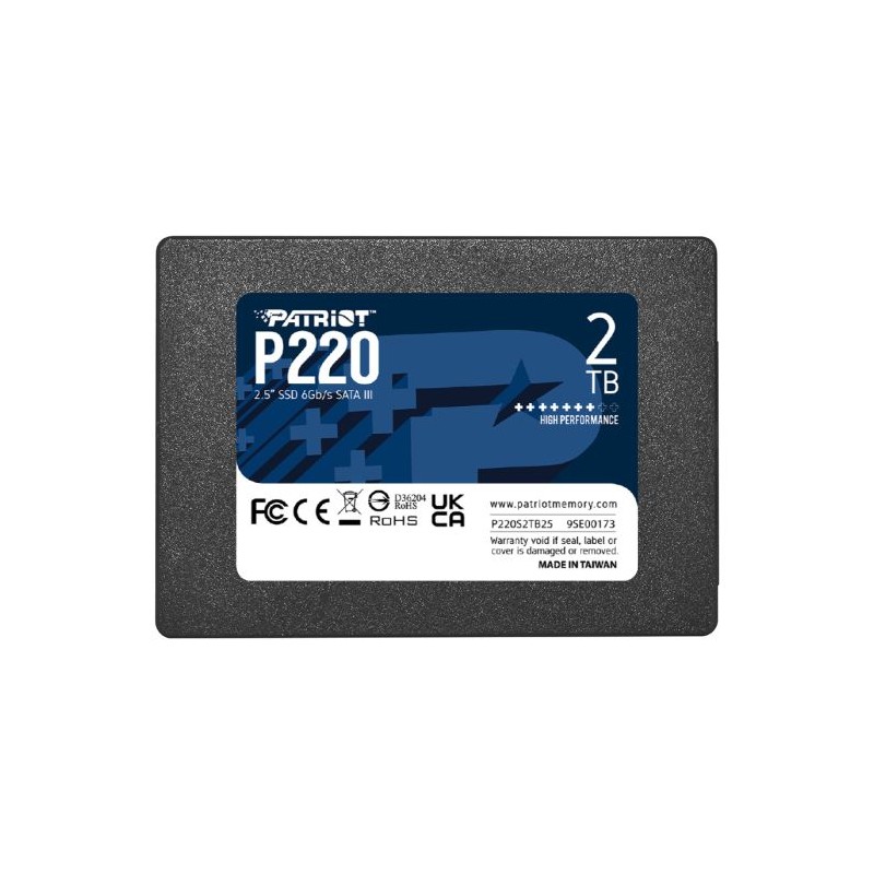 SSD disk 2.5 2TB SATA3 Patriot P220, P220S2TB25