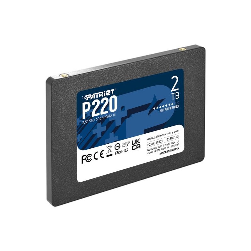 SSD disk 2.5 2TB SATA3 Patriot P220, P220S2TB25
