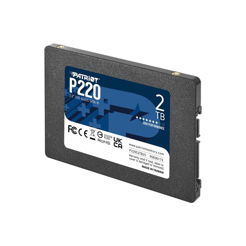 SSD disk 2.5 2TB SATA3 Patriot P220, P220S2TB25