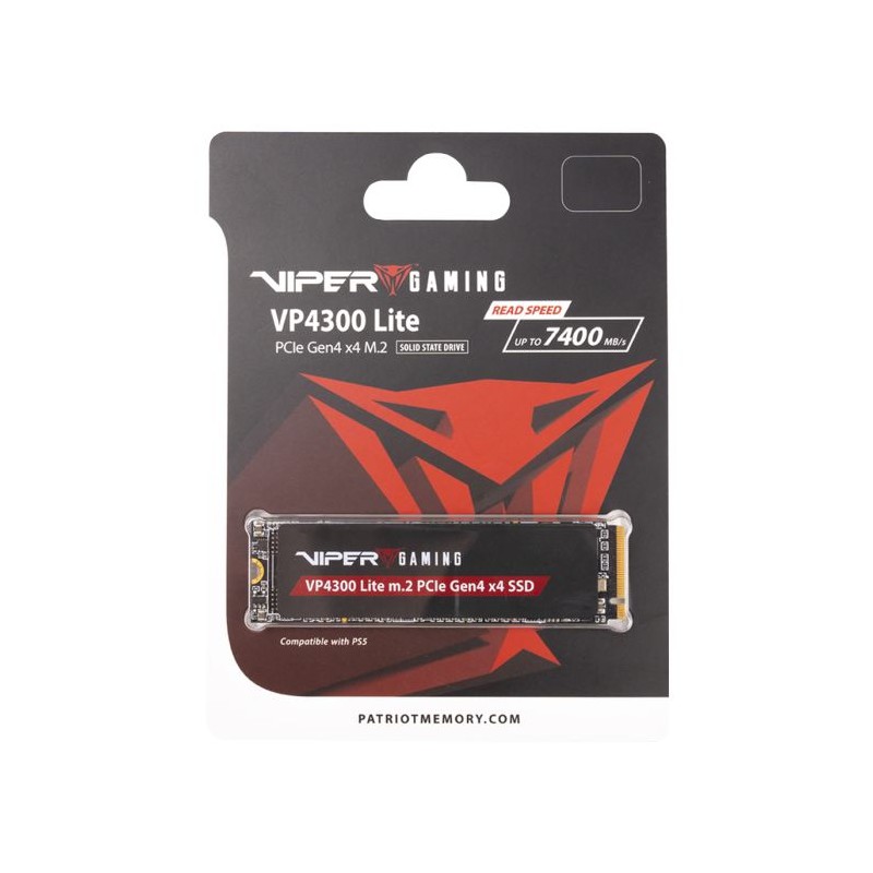 SSD disk M.2 2TB PCIe NVMe Patriot Viper VP4300 Lite, VP4300L2TBM28H