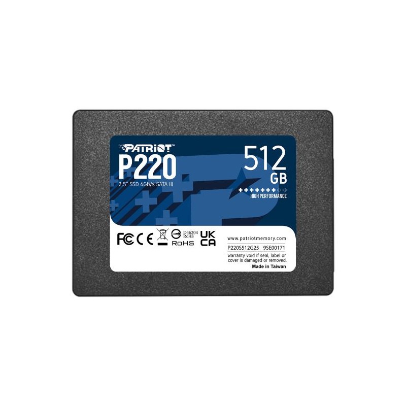 SSD disk 2.5 512GB SATA3 Patriot P220, P220S512G25