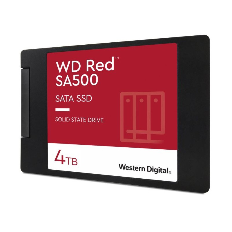 SSD disk 2,5 4TB SATA3 RED SA500, WDS400T2R0A