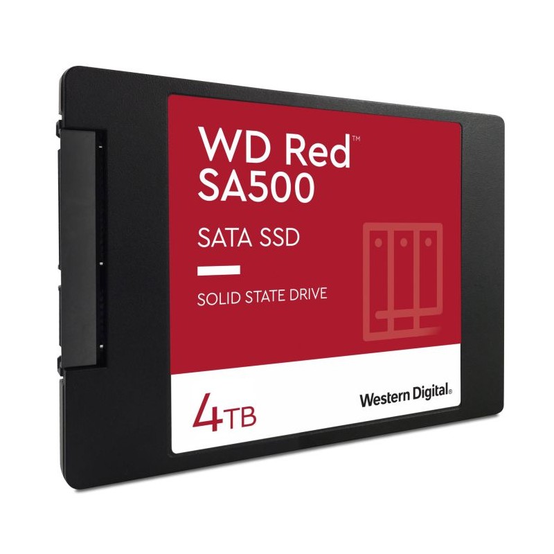 SSD disk 2,5 4TB SATA3 RED SA500, WDS400T2R0A
