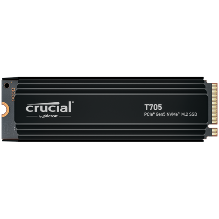 SSD disk s hladilnikom 2TB M.2 NVMe Crucial T705 Gen5