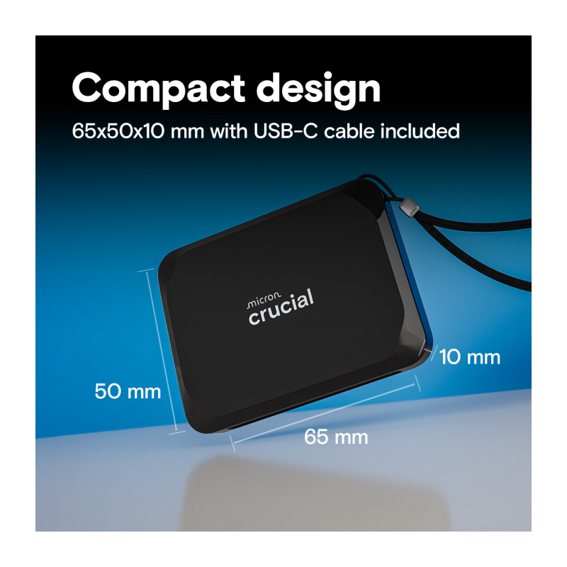 SSD zunanji disk Crucial X9 2TB