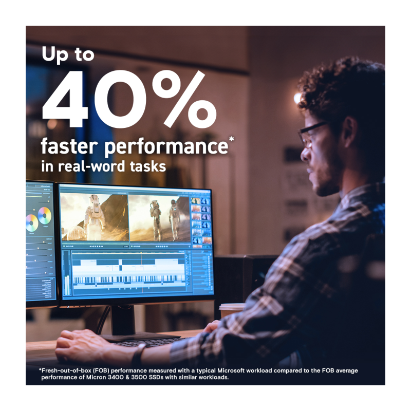 SSD disk 4TB M.2 NVMe, CRUCIAL T705