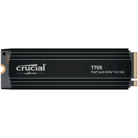 SSD disk 4TB M.2 NVMe, CRUCIAL T705 Heatsink