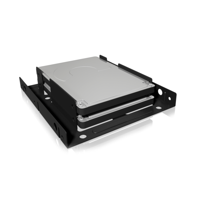 Nosilec za vgradnjo v ohišje Icybox IB-AC643 2×SSD/HDD iz 2,5 na 3,5