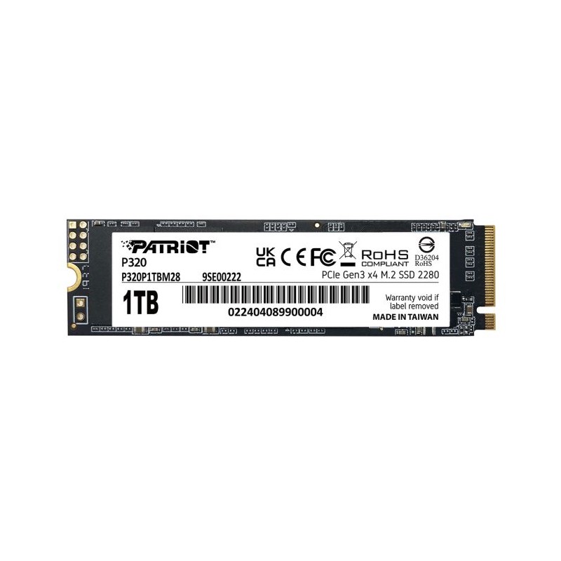 SSD disk 1TB M.2 NVMe Patriot P320, P320P1TBM28