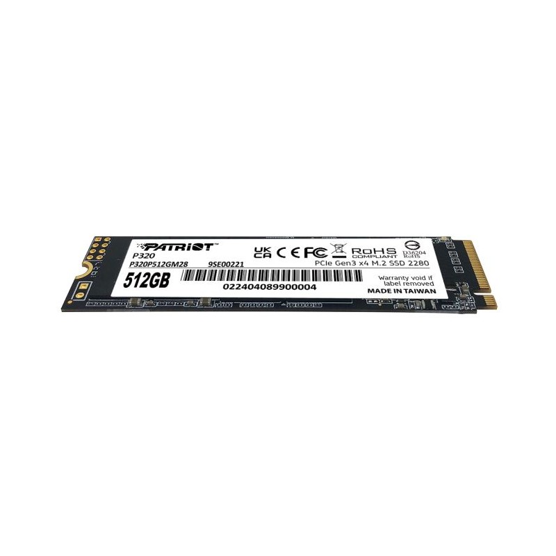 SSD disk  512GB M.2 NVMe Patriot P320, P320P512GM28