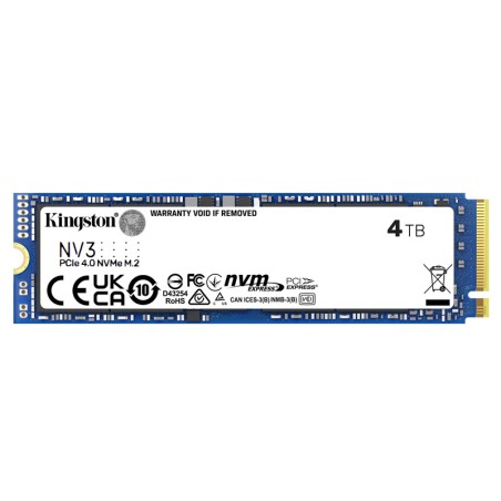SSD disk 4TB M.2 NVMe Kingston SNV3S/4000G