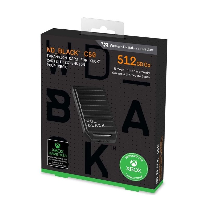 SSD disk 500GB WD BLACK C50 Expansion Card za Xbox