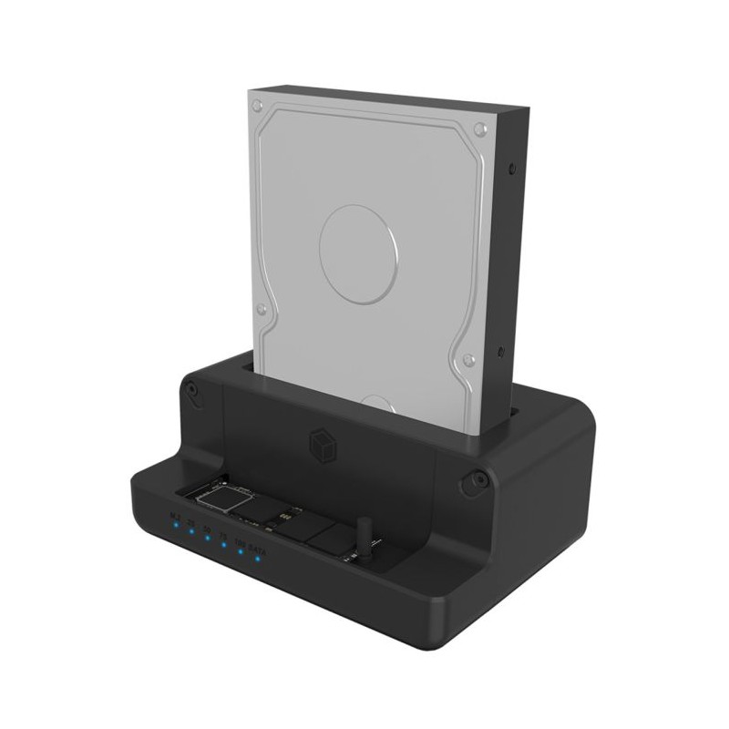 Priklopna in klonirna postaja Icybox IB-2914MSCL-C31 za 2.5, 3.5 in M.2 NVMe