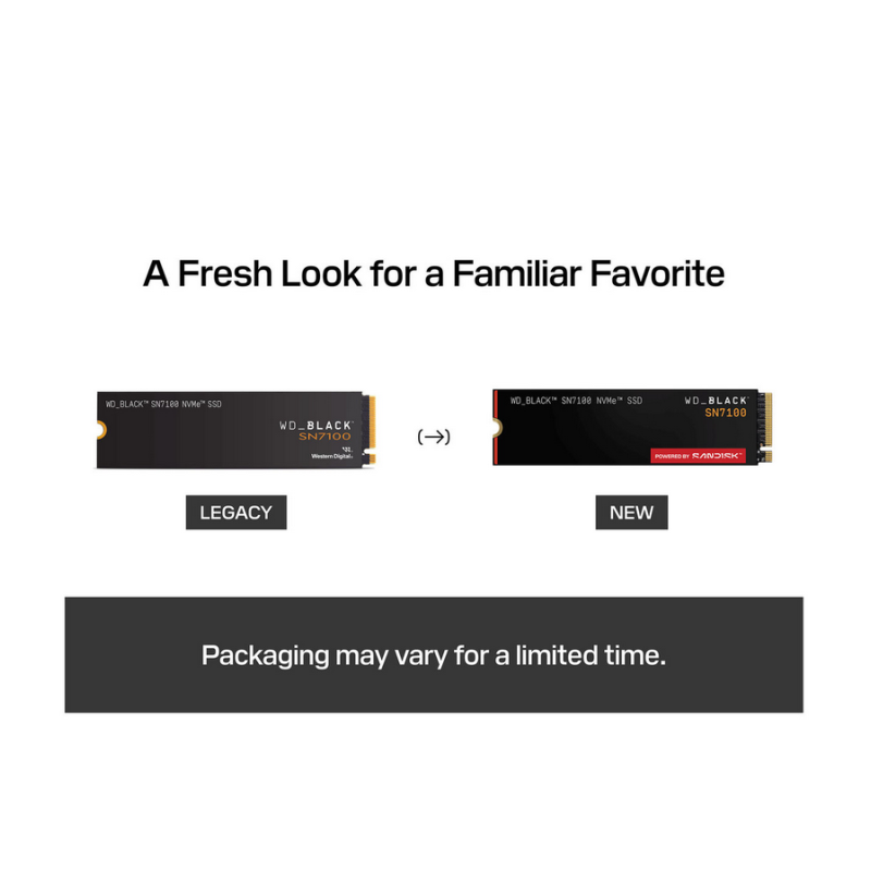 SSD disk 1TB NVMe WD BLACK SN7100