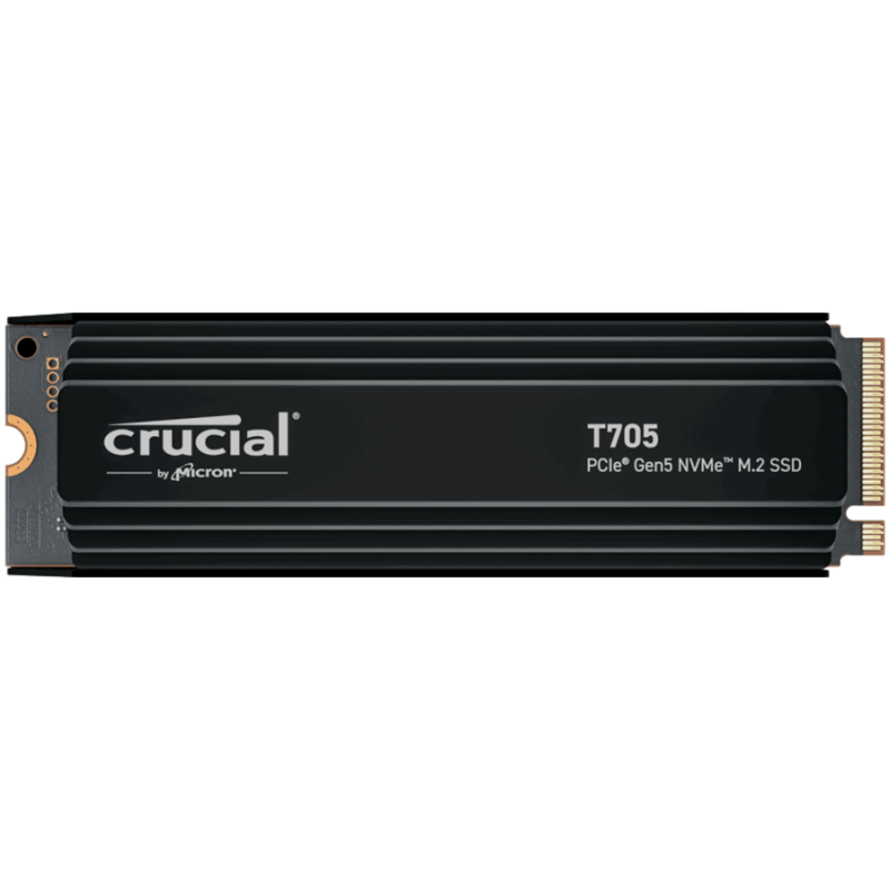 SSD disk 1TB NVMe M.2 Crucial T705 s hladilnikom