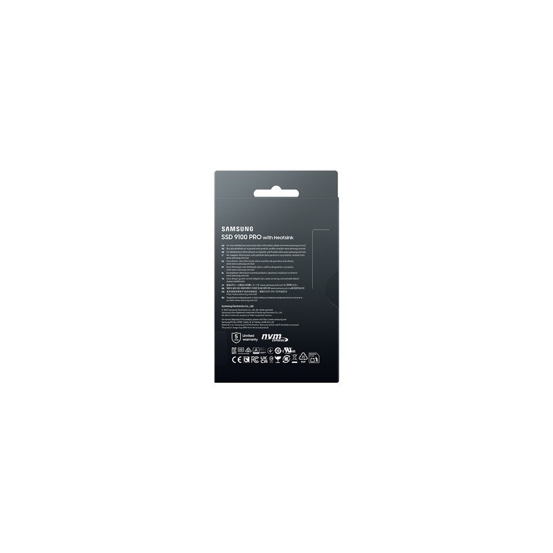 SSD disk 4TB NVMe M.2, Samsung 9100 PRO HeatSink (MZ-VAP4T0CW)