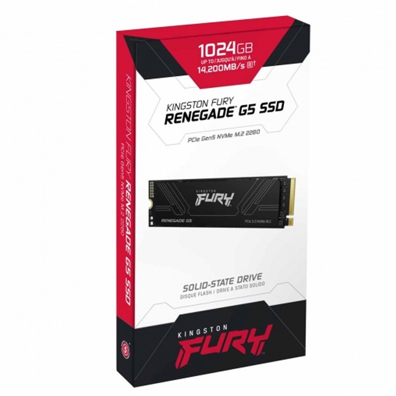 SSD disk 1TB M.2 NVMe KINGSTON Fury Renegade G5