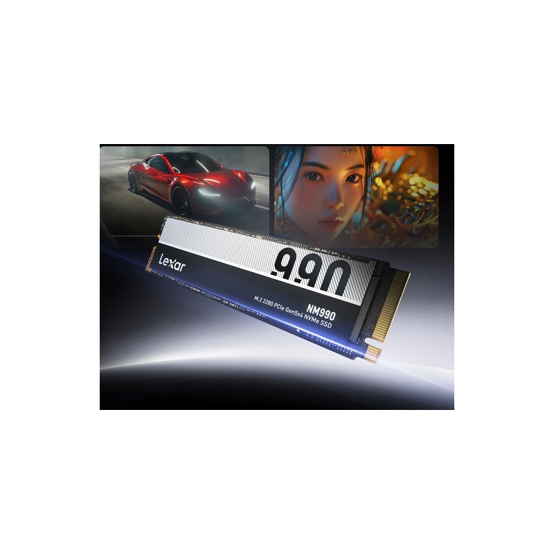 SSD disk 1TB M.2 NVMe, Lexar NM990