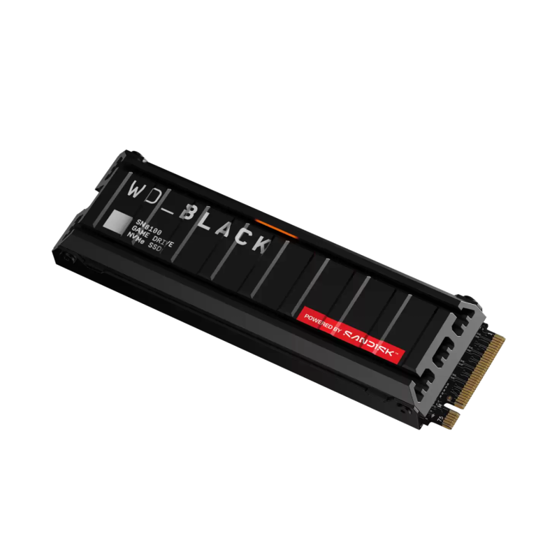 SSD disk 1TB M.2 NVMe WD Black SN8100 s hladilnikom, WDS100T1XHM