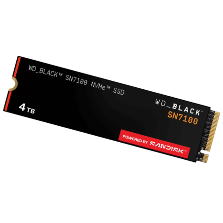SSD disk 4TB M.2 NVMe WD Black SN7100, WDS400T4X0E