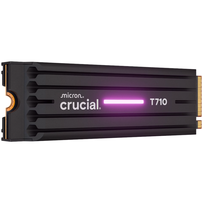 SSD disk 4TB M.2 NVMe Crucial T710, s hladilnikom