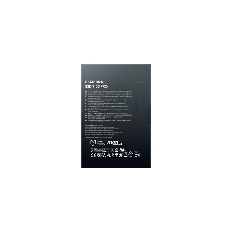 SSD disk 8TB M.2 NVMe Samsung 9100 PRO