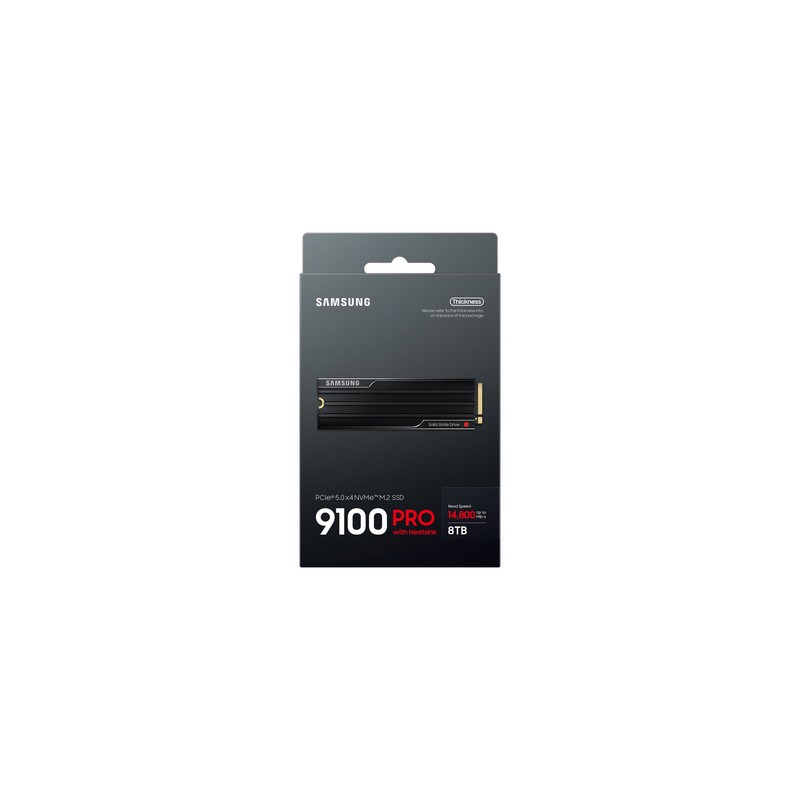 SSD disk 8TB M.2 NVMe Samsung 9100 PRO HeatSink