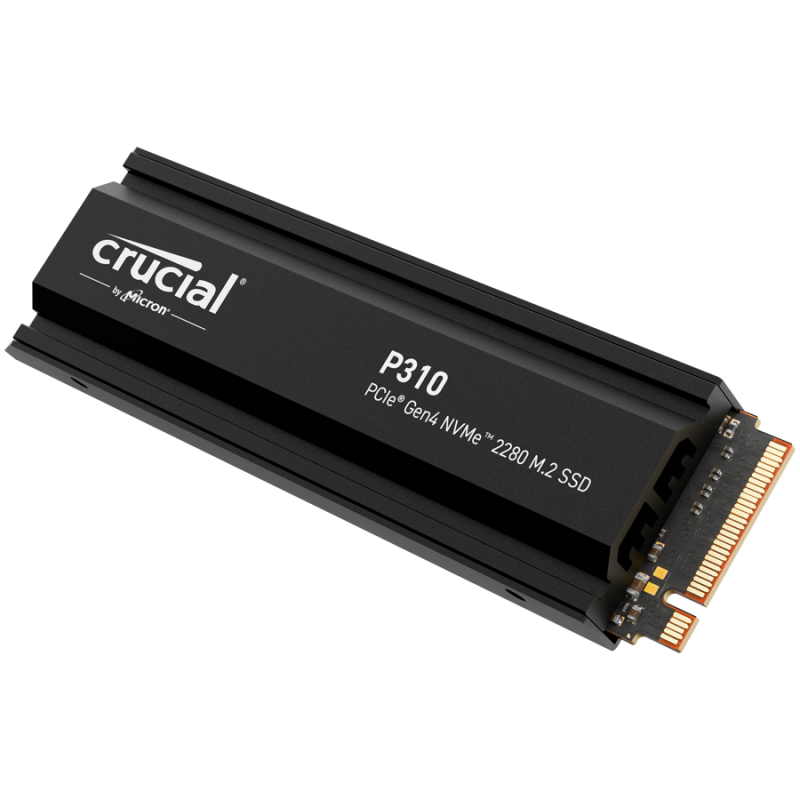 SSD disk 2TB M.2 NVMe Crucial P310, s hladilnikom