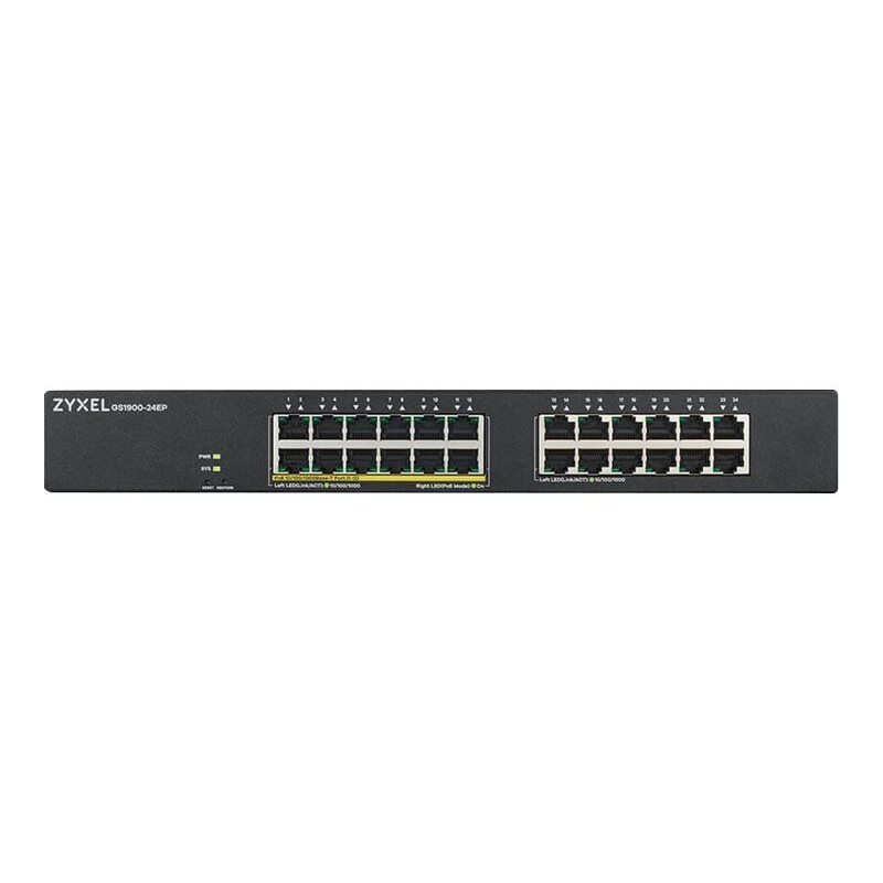 Stikalo (switch) 24 port ZyXEL GS1900-24EP, PoE, GS1900-24EP-EU0101F