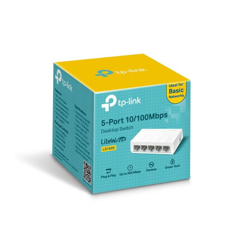 Stikalo (switch) 5 port TP-Link LiteWave LS1005 10/100Mbps