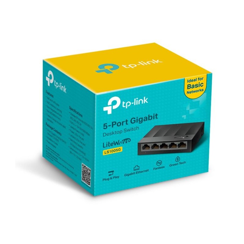 Stikalo (switch) 5 port TP-Link LiteWave 5 port LS1005G 10/100/1000Mbps