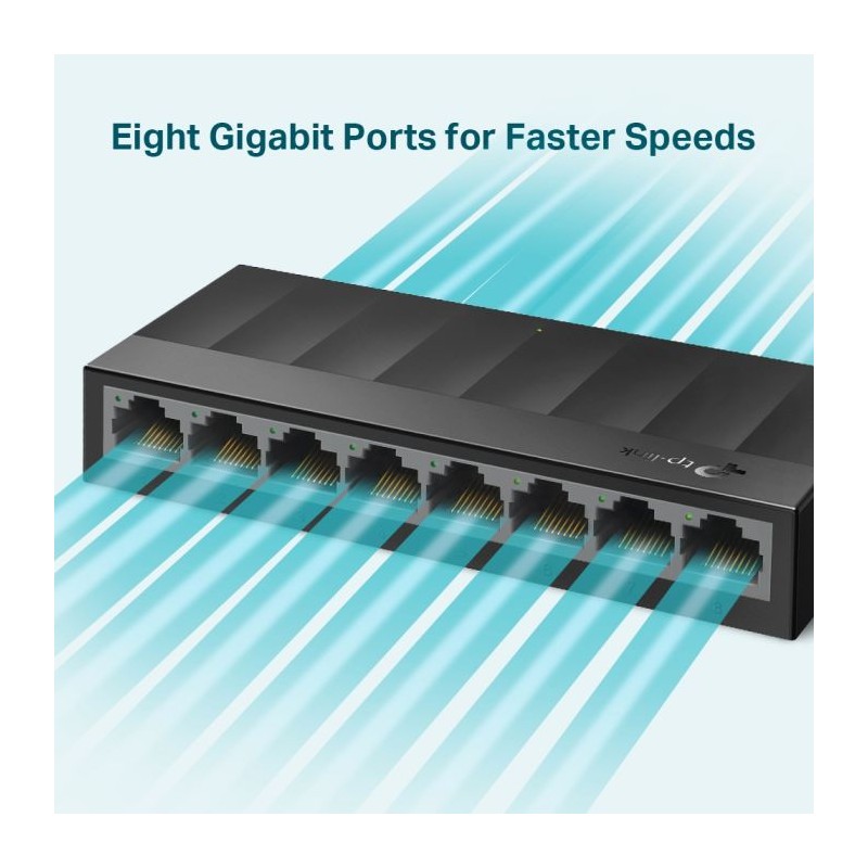 Stikalo (switch) 8 port TP-Link LiteWave LS1008G 10/100/1000Mbps