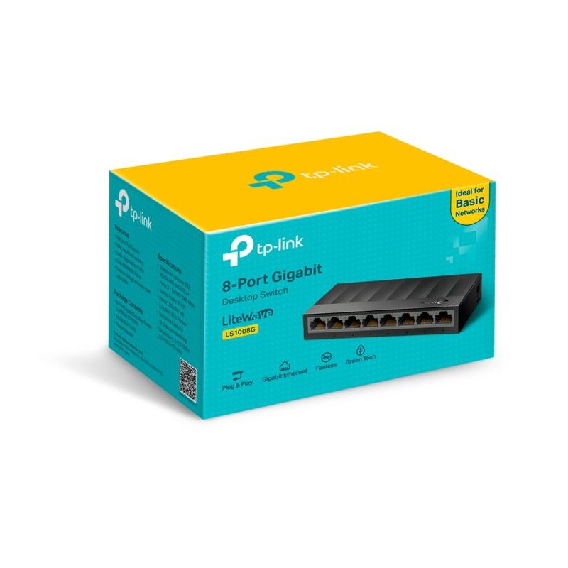 Stikalo (switch) 8 port TP-Link LiteWave LS1008G 10/100/1000Mbps