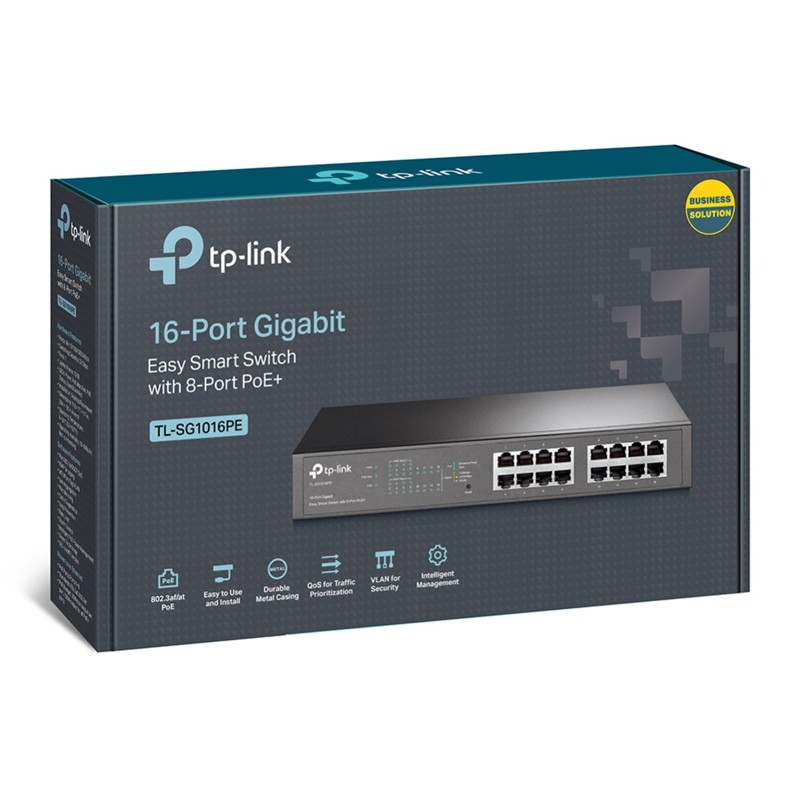 Stikalo (switch) 16 port TP-LINK TL-SG1016PE V2