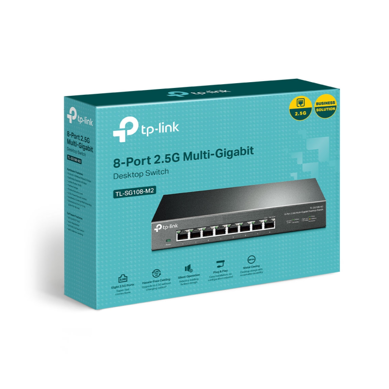 Stikalo (switch) TP-LINK TL-SG108-M2, 8-port