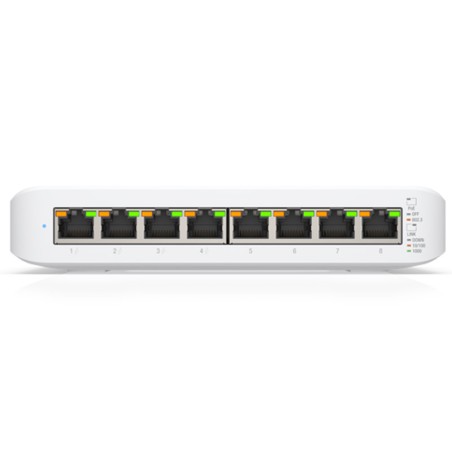Stikalo (switch) Ubiquiti Lite 8 port, 4x PoE gigabitno, USW-Lite-8-POE