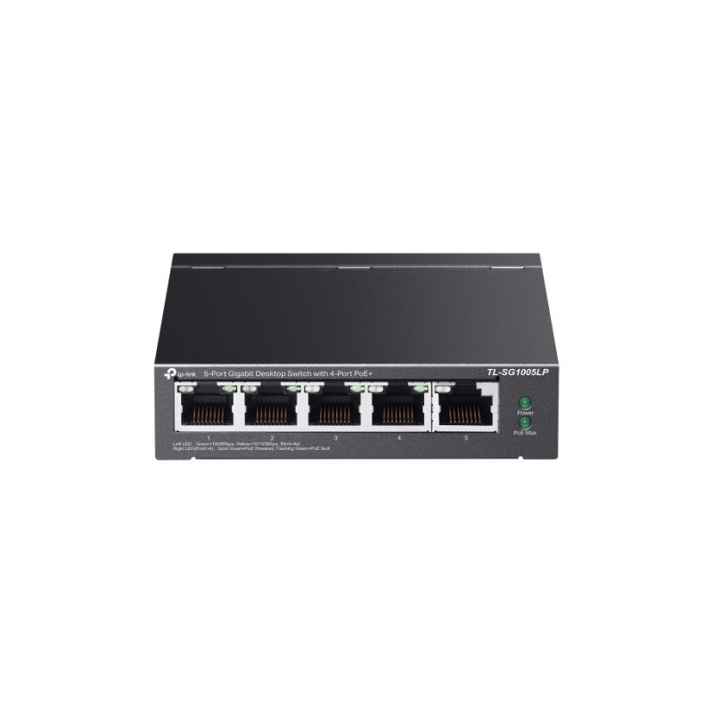 Stikalo TP-LINK TL-SG1005LP 5-Port Gigabit 4-Port PoE/PoE+