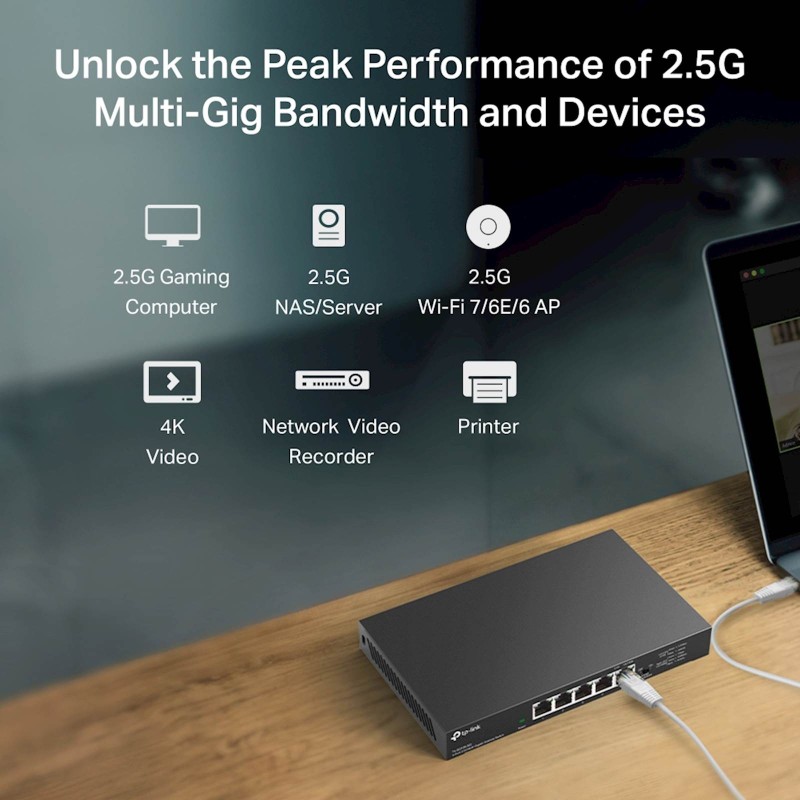 Stikalo (switch) TP-LINK TL-SG105-M2, 5-Port