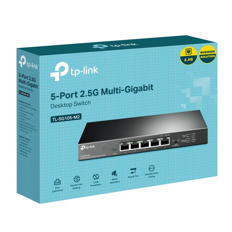Stikalo (switch) TP-LINK TL-SG105-M2, 5-Port