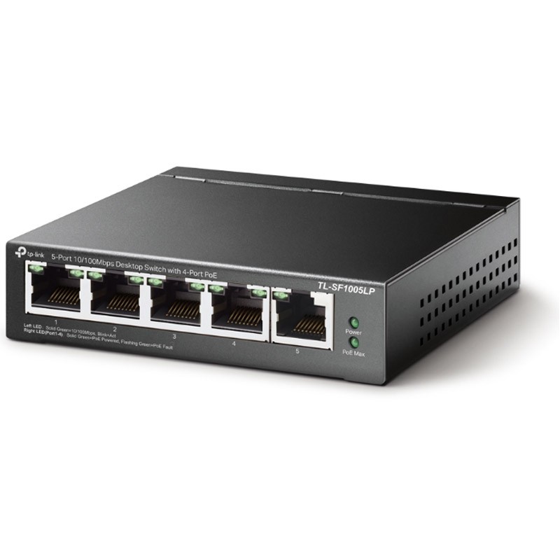 Stikalo (switch) TP-LINK TL-SF1005LP 5-port, 4xPoE 41W