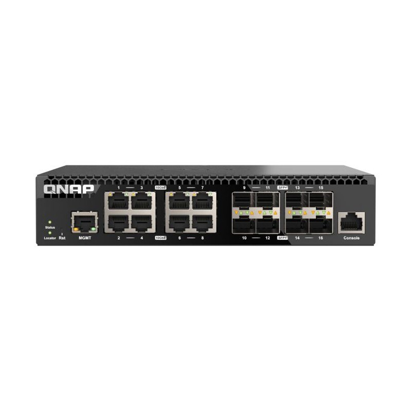 Stikalo (switch) QNAP web managed stikalo 16 port 10Gb, QSW-M3216R-8S8T