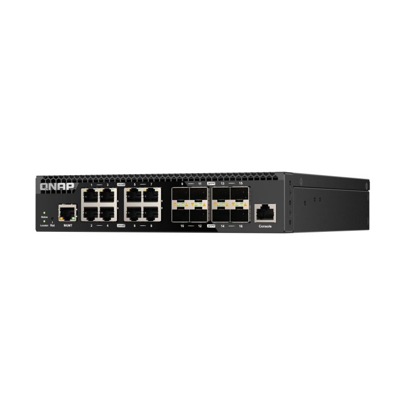 Stikalo (switch) QNAP web managed stikalo 16 port 10Gb, QSW-M3216R-8S8T