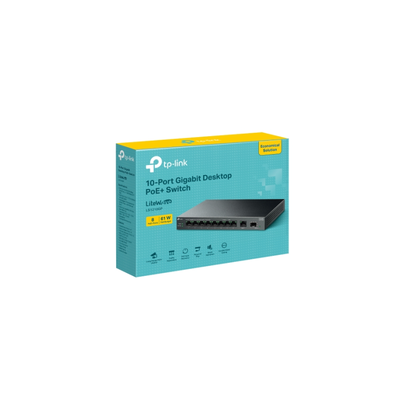Stikalo (switch) TP-LINK LS1210GP 10-port