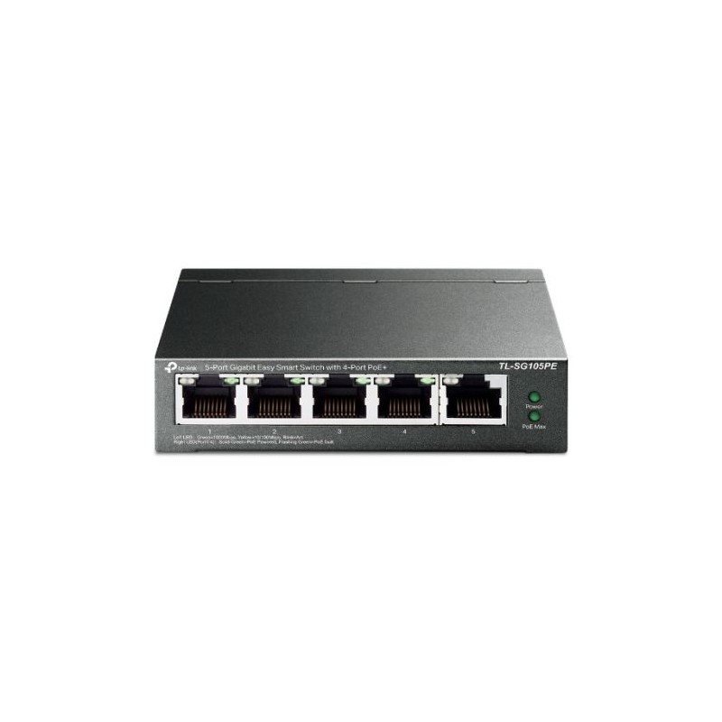 Stikalo (switch) TP-LINK 5-Port Gigabit Easy Smart z 4-Port PoE+