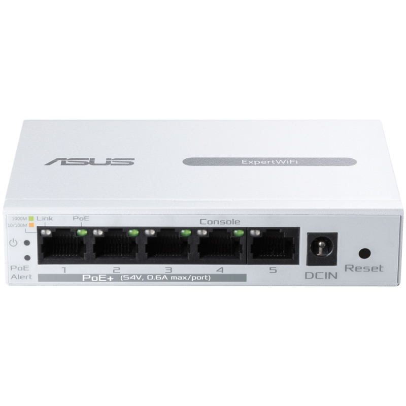 Stikalo (switch) ASUS ExpertWiFi EBP15, 5-portno Gigabit, 60W