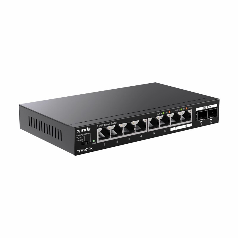 Stikalo (switch) Tenda TEM2010X, 8-port, 2x SFP+