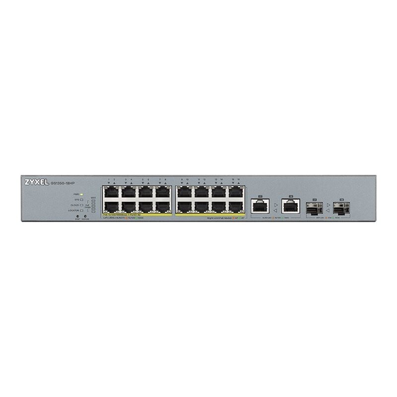 Stikalo (switch) ZYXEL GS1350-18HP, 18-port, PoE
